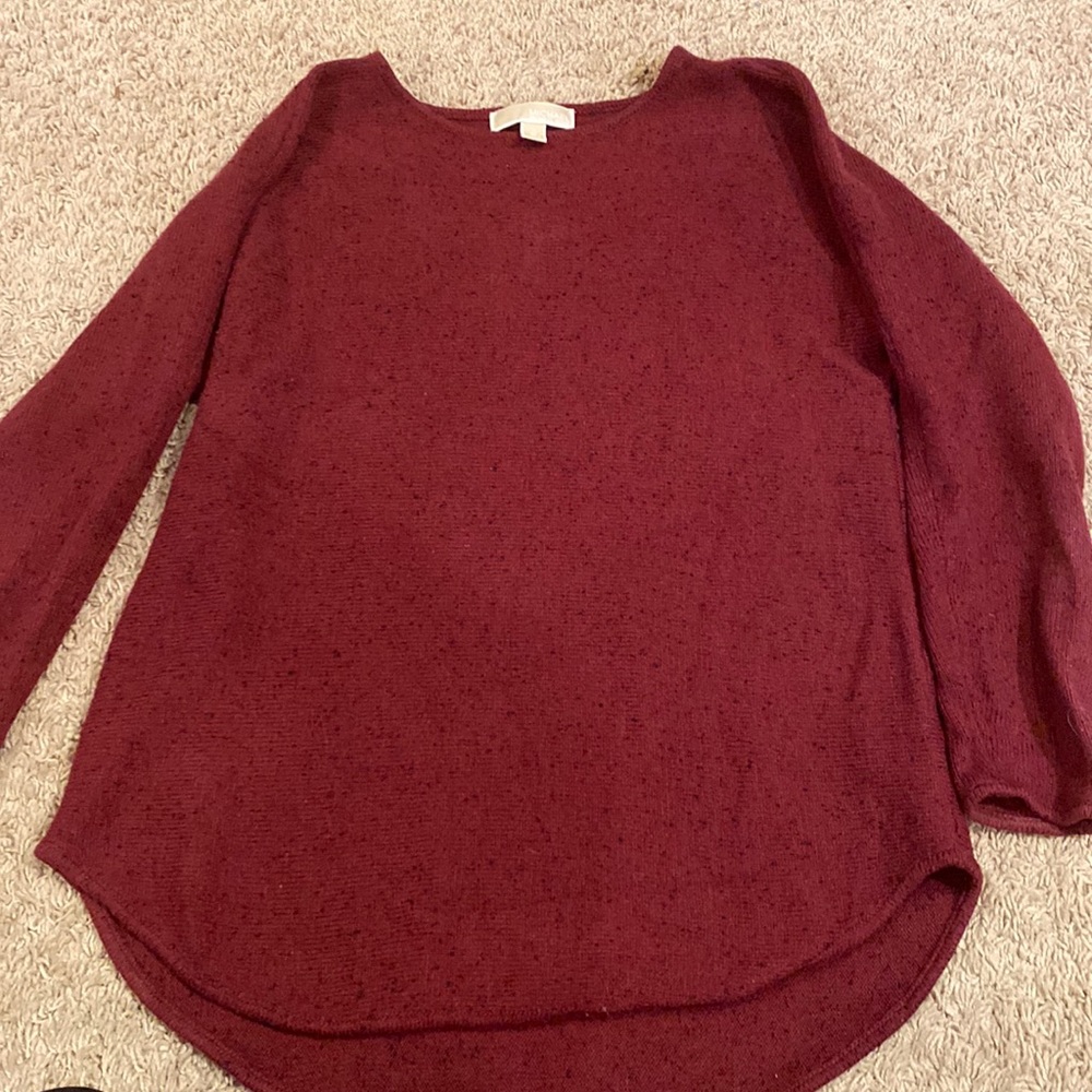 Wine colored sweater